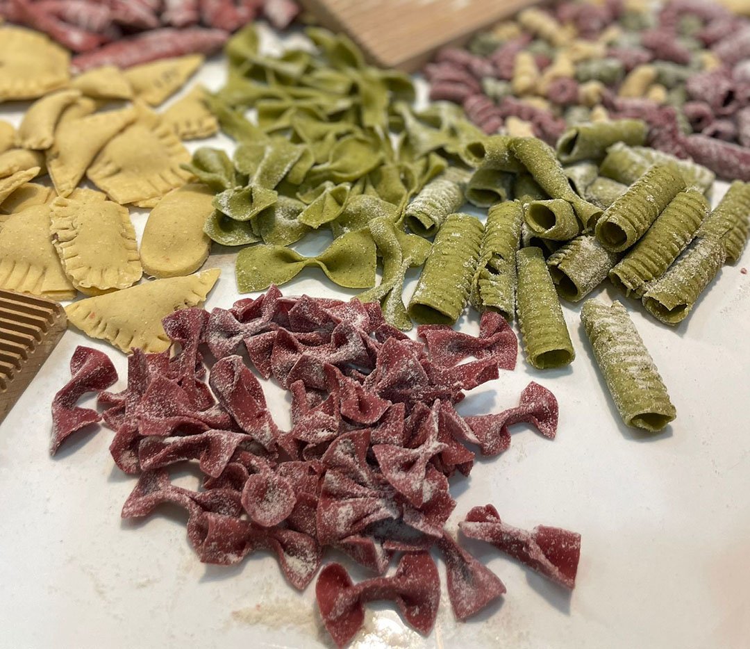 Glütensiz Rengarenk Taze Makarnalar Atölyesi