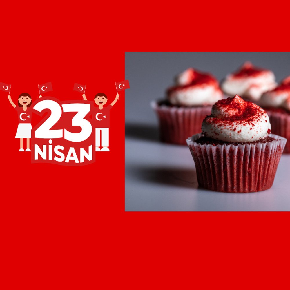 Özel Red Velvet Cup Cake Atölyesi Workshop Etkinlik