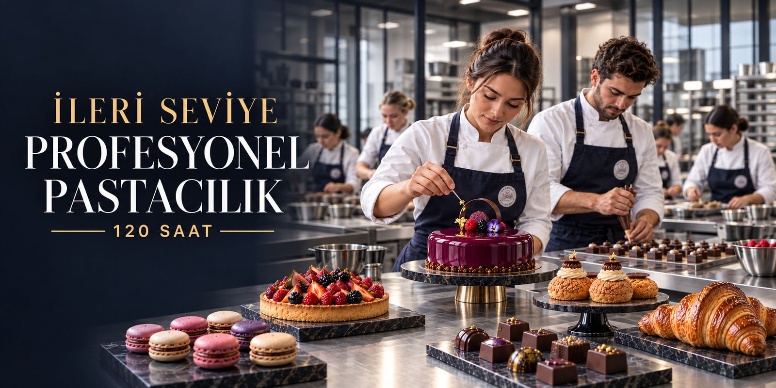Profesyonel Pastacılık 120 Saat (İleri Seviye)